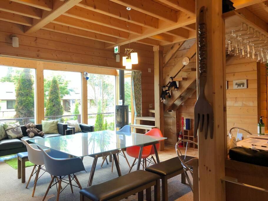 浅間山を眺めるフインランドログハウス Karuizawa Extérieur photo