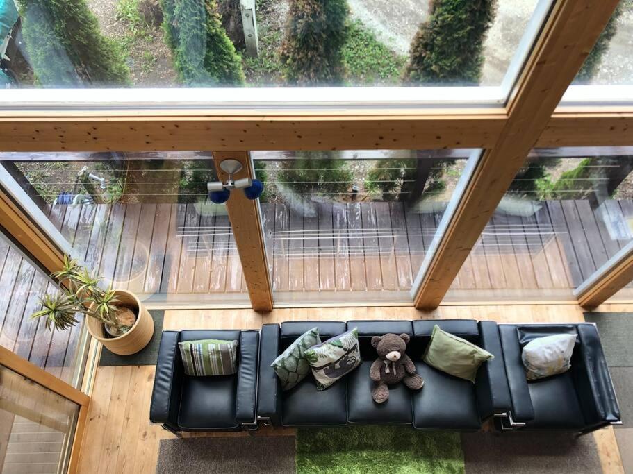 浅間山を眺めるフインランドログハウス Karuizawa Extérieur photo
