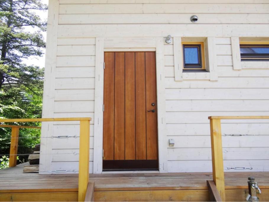 浅間山を眺めるフインランドログハウス Karuizawa Extérieur photo