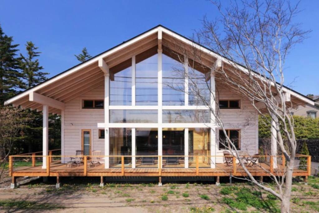 浅間山を眺めるフインランドログハウス Karuizawa Extérieur photo