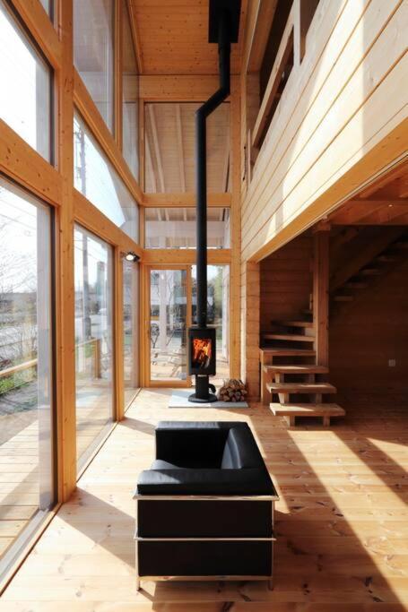 浅間山を眺めるフインランドログハウス Karuizawa Extérieur photo
