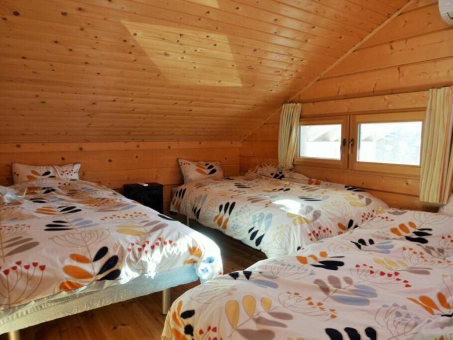 浅間山を眺めるフインランドログハウス Karuizawa Extérieur photo