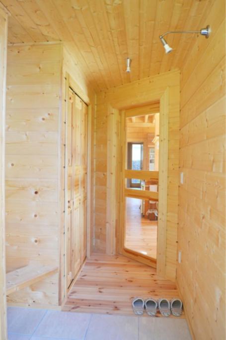 浅間山を眺めるフインランドログハウス Karuizawa Extérieur photo